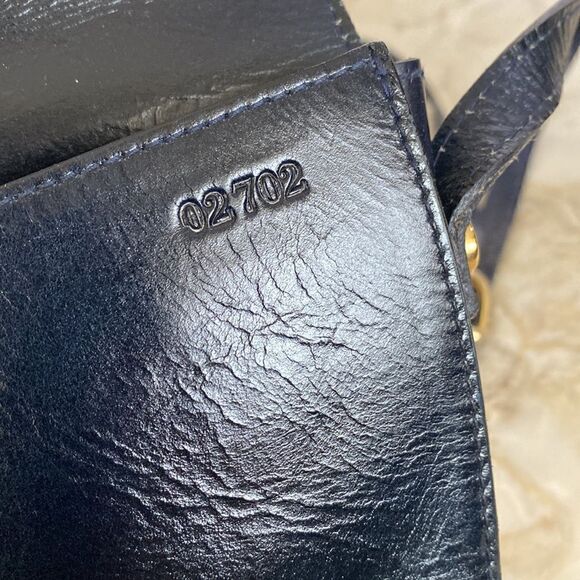 Vintage TALJA Leather Trapeze Shoulder Bag Handmade in Florence, Italy - Picture 13 of 15